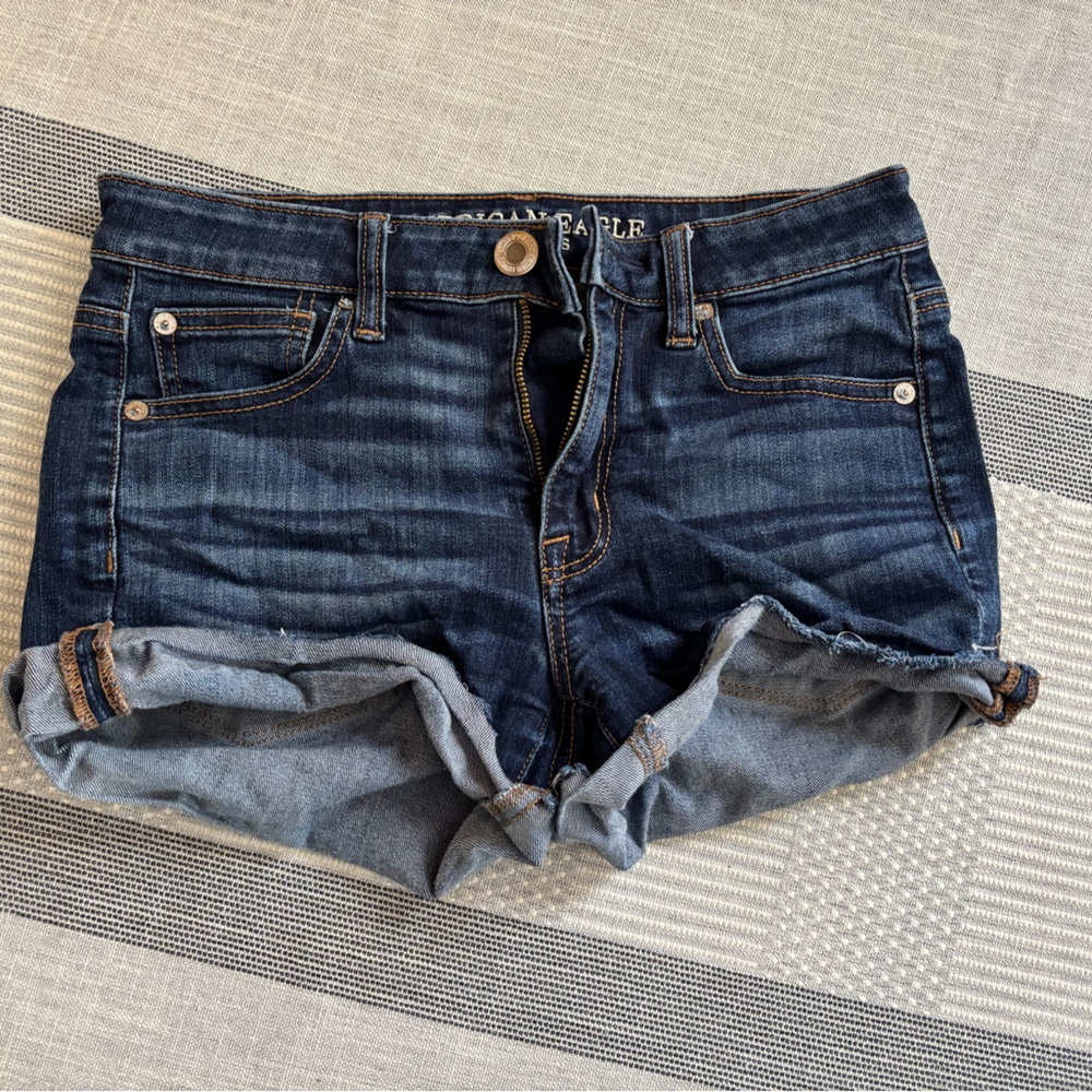 American eagle jean shorts